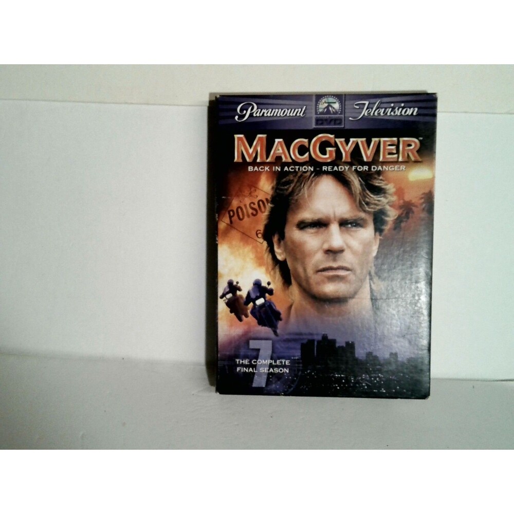 MacGyver The 7th Season DVD Box Set READ ***Missing Disc 4**** TV Action Drama